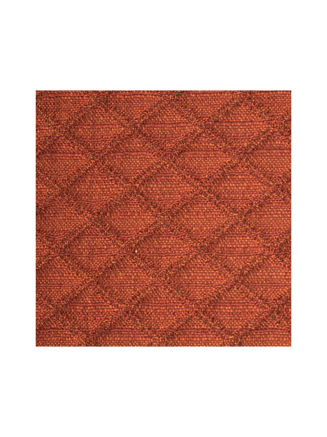 Plaza Matelasse fabric in russet color - pattern number HN 000FW0892 - by Scalamandre in the Stark Scalamandre Fabric LLC collection