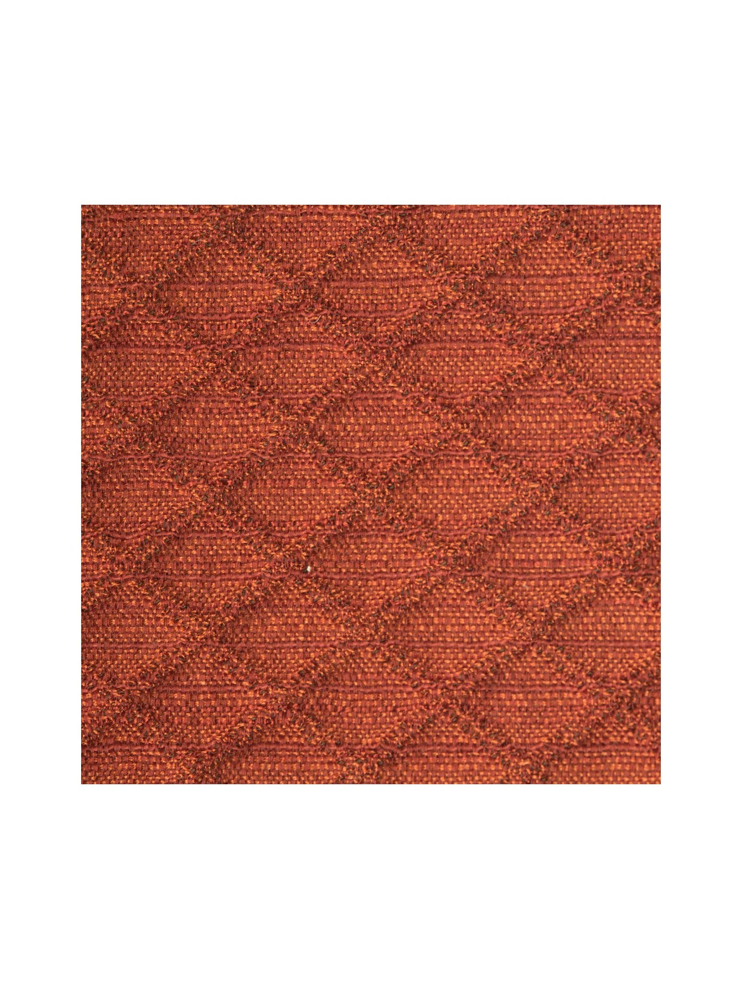 Plaza Matelasse fabric in russet color - pattern number HN 000FW0892 - by Scalamandre in the Stark Scalamandre Fabric LLC collection