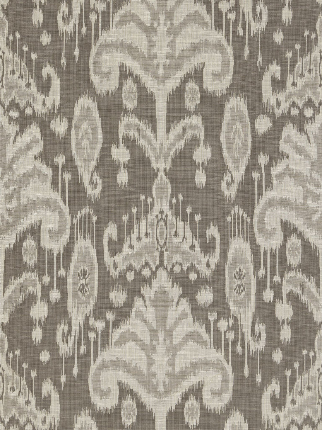 Monroe Ikat Texture fabric in taupe color - pattern number HN 000TW0995 - by Scalamandre in the Stark Scalamandre Fabric LLC collection