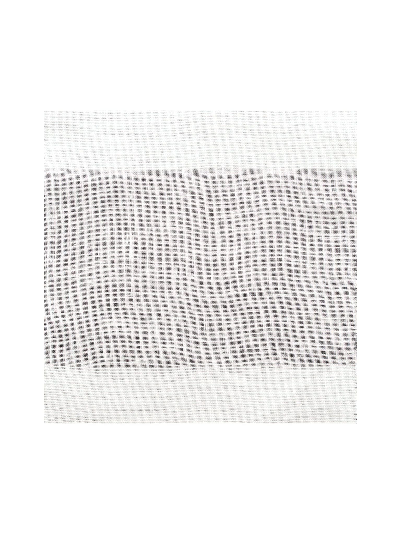 Riva Linen Sheer fabric in white color - pattern number HN 000WW0831 - by Scalamandre in the Stark Scalamandre Fabric LLC collection