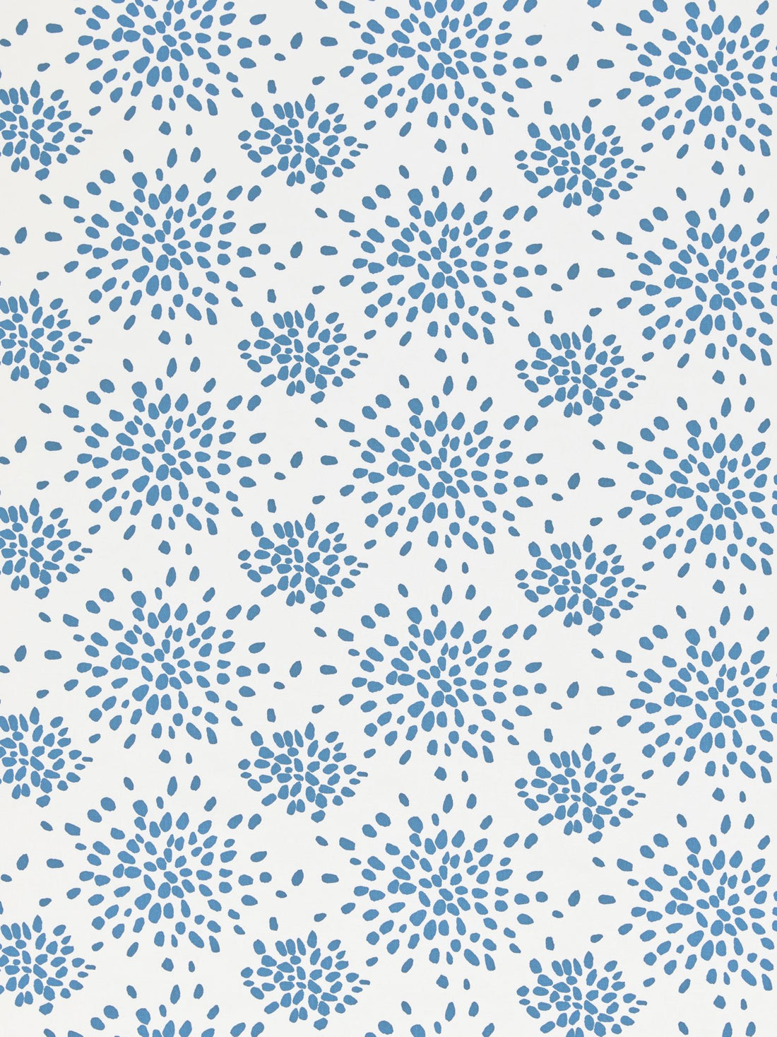 Fireworks Cotton Print fabric in delphinium color - pattern number HN 00BDF1020 - by Scalamandre in the Stark Scalamandre Fabric LLC collection