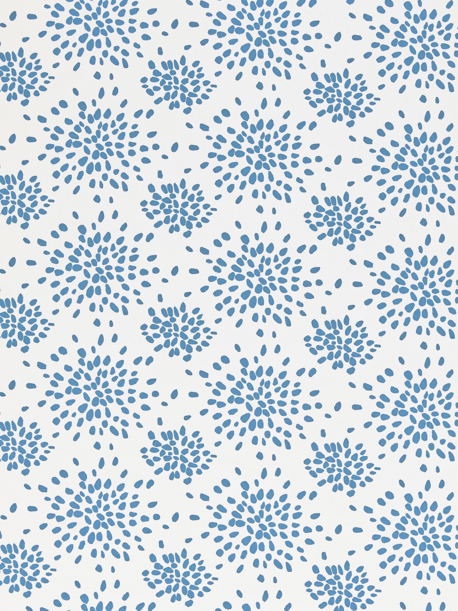 Fireworks Cotton Print fabric in delphinium color - pattern number HN 00BDF1020 - by Scalamandre in the Scalamandre Dec 2024 collection