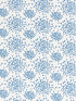 Fireworks Cotton Print fabric in delphinium color - pattern number HN 00BDF1020 - by Scalamandre in the Scalamandre Dec 2024 collection