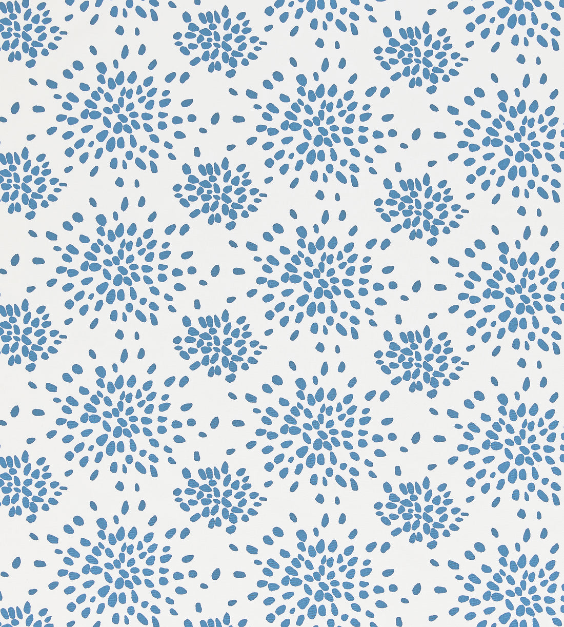 Fireworks Cotton Print fabric in delphinium color - pattern number HN 00BDF1020 - by Scalamandre in the Scalamandre Dec 2024 collection