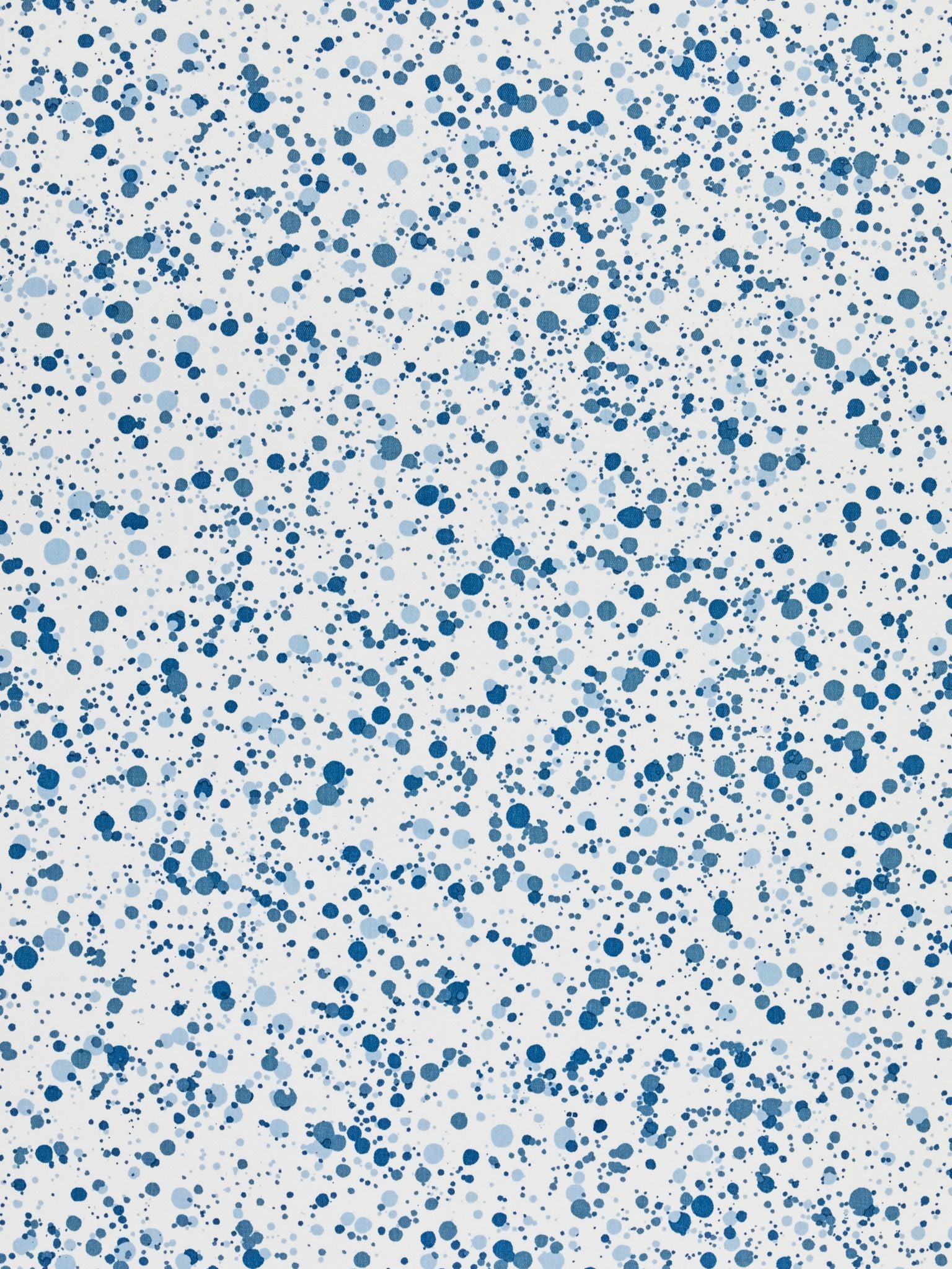 Spatter Cotton Print fabric in ocean blue color - pattern number HN 00BKF0153 - by Scalamandre in the Stark Scalamandre Fabric LLC collection