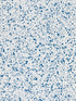 Spatter Cotton Print fabric in ocean blue color - pattern number HN 00BKF0153 - by Scalamandre in the Stark Scalamandre Fabric LLC collection