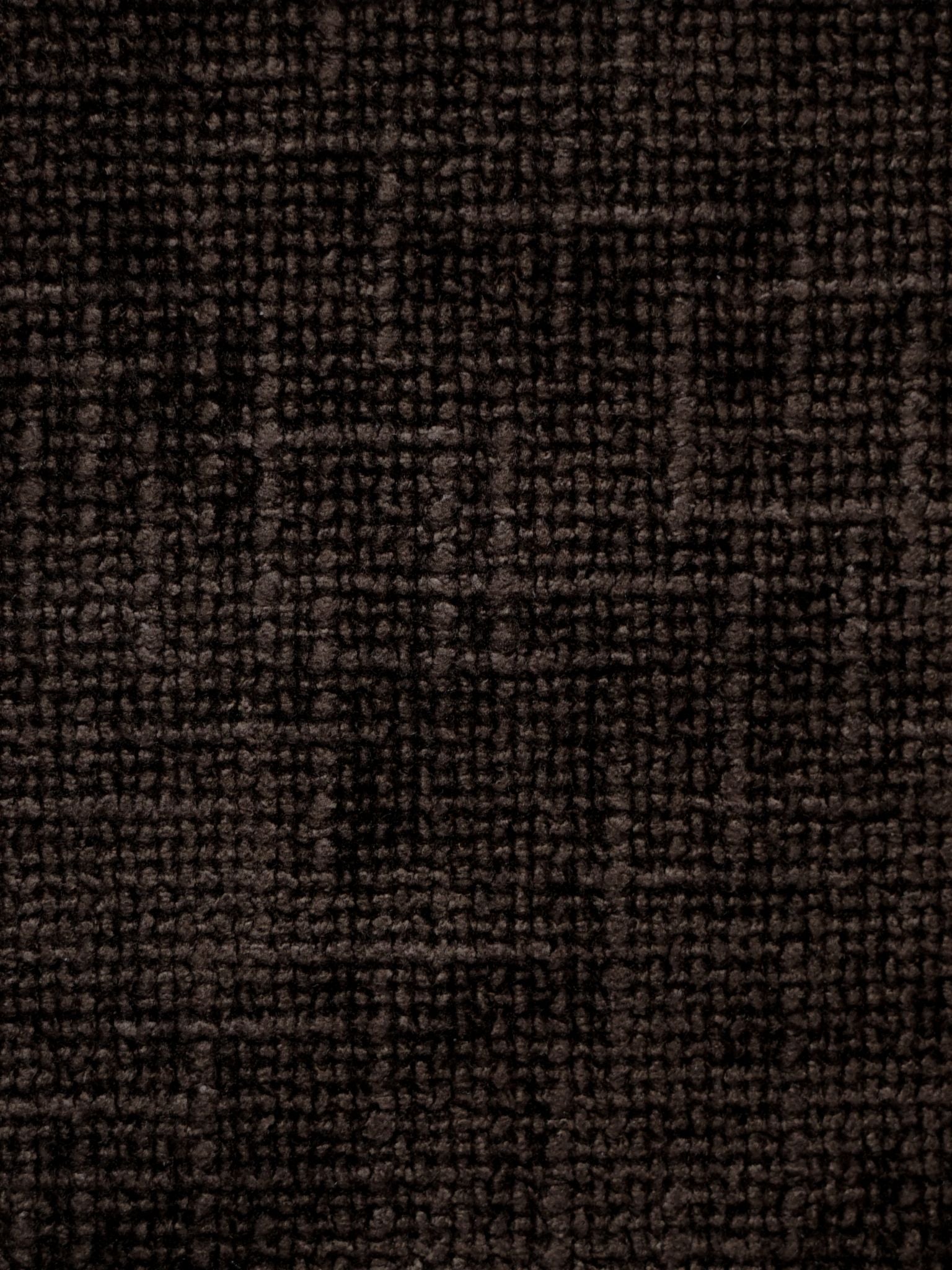 Rivoli Chenille fabric in deep brown color - pattern number HN 00CBW0837 - by Scalamandre in the Stark Scalamandre Fabric LLC collection