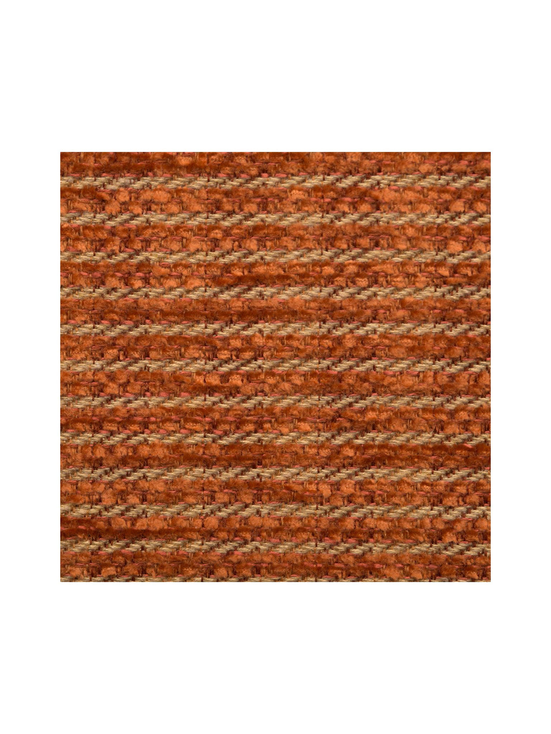 Essex Chenille fabric in terra cotta/tan color - pattern number HN 00FBW0883 - by Scalamandre in the Stark Scalamandre Fabric LLC collection