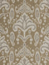 Monroe Ikat Texture fabric in tan/beige color - pattern number HN 00KBW0995 - by Scalamandre in the Stark Scalamandre Fabric LLC collection