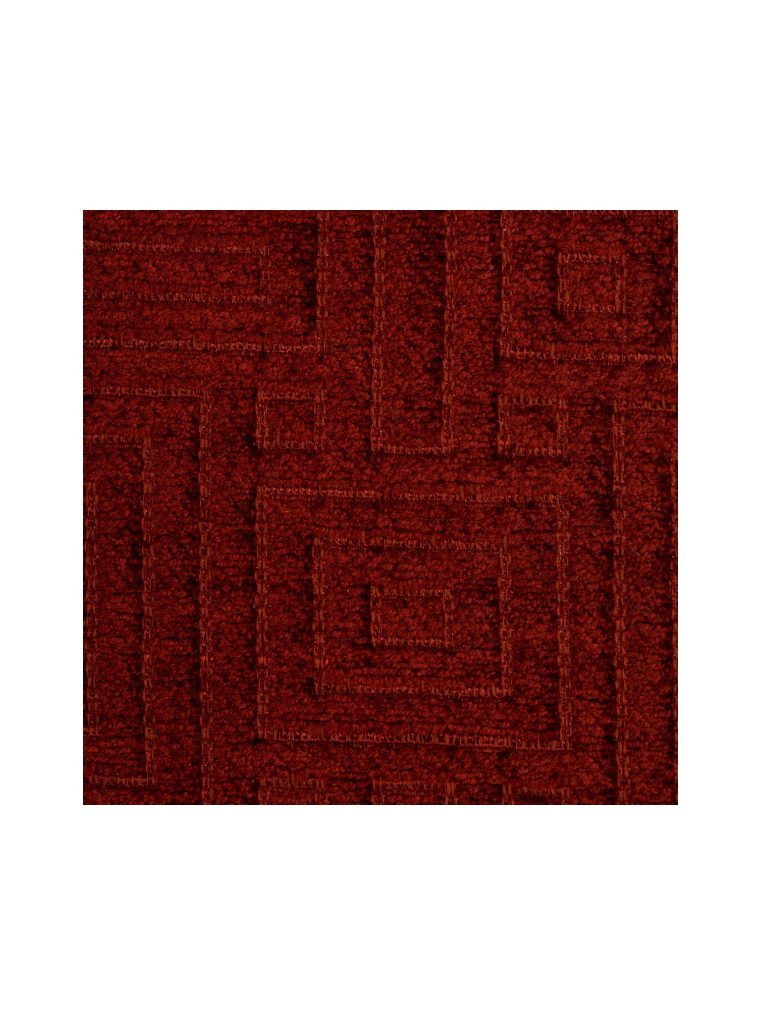 Connelly Chenille fabric in deep red color - pattern number HN 00RGW0975 - by Scalamandre in the Stark Scalamandre Fabric LLC collection