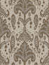 Monroe Ikat Texture fabric in gold/tan color - pattern number HN 00YCW0995 - by Scalamandre in the Stark Scalamandre Fabric LLC collection