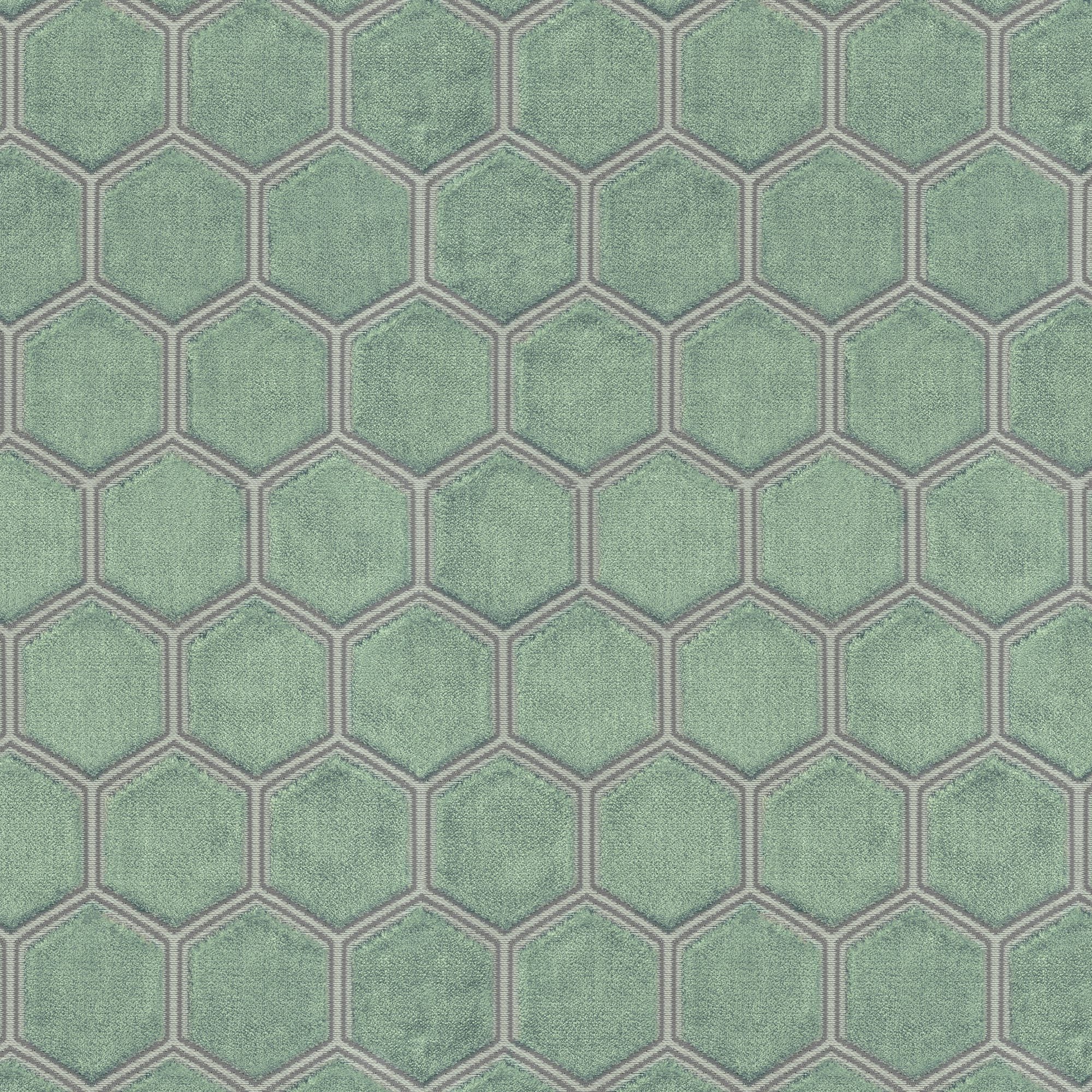 Honeycomb fabric in 64 color - pattern number Honeycomb64J8591 - by JF Fabrics in the Midnight Waters collection