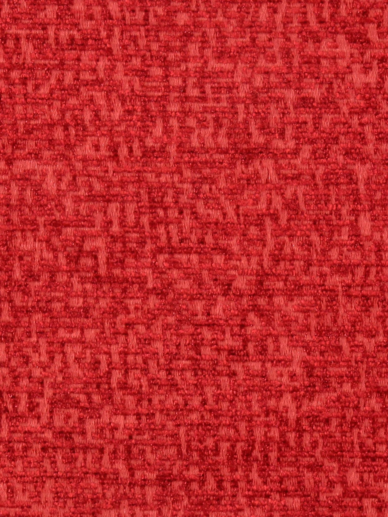 Alpine Chenille fabric in rouge color - pattern number HQ 00230434 - by Scalamandre in the Tongxing Huaqiang Cloth Weavin collection