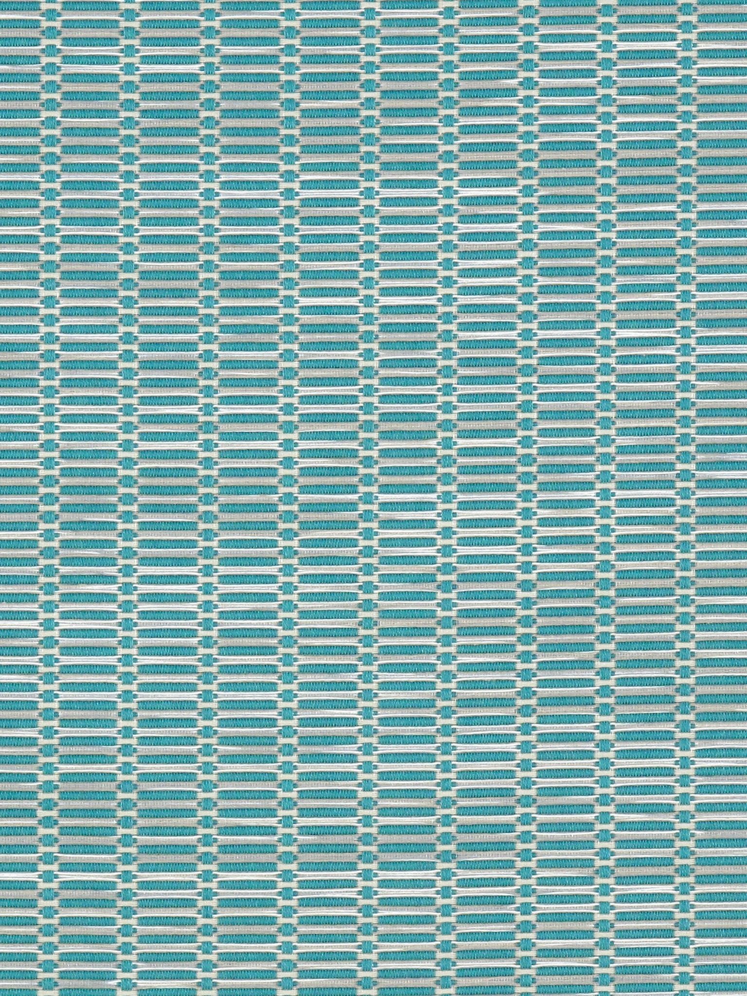 Capraria fabric in turquoise color - pattern number HW 00118606 - by Scalamandre in the Haining Qianbaihui Weaving Co collection