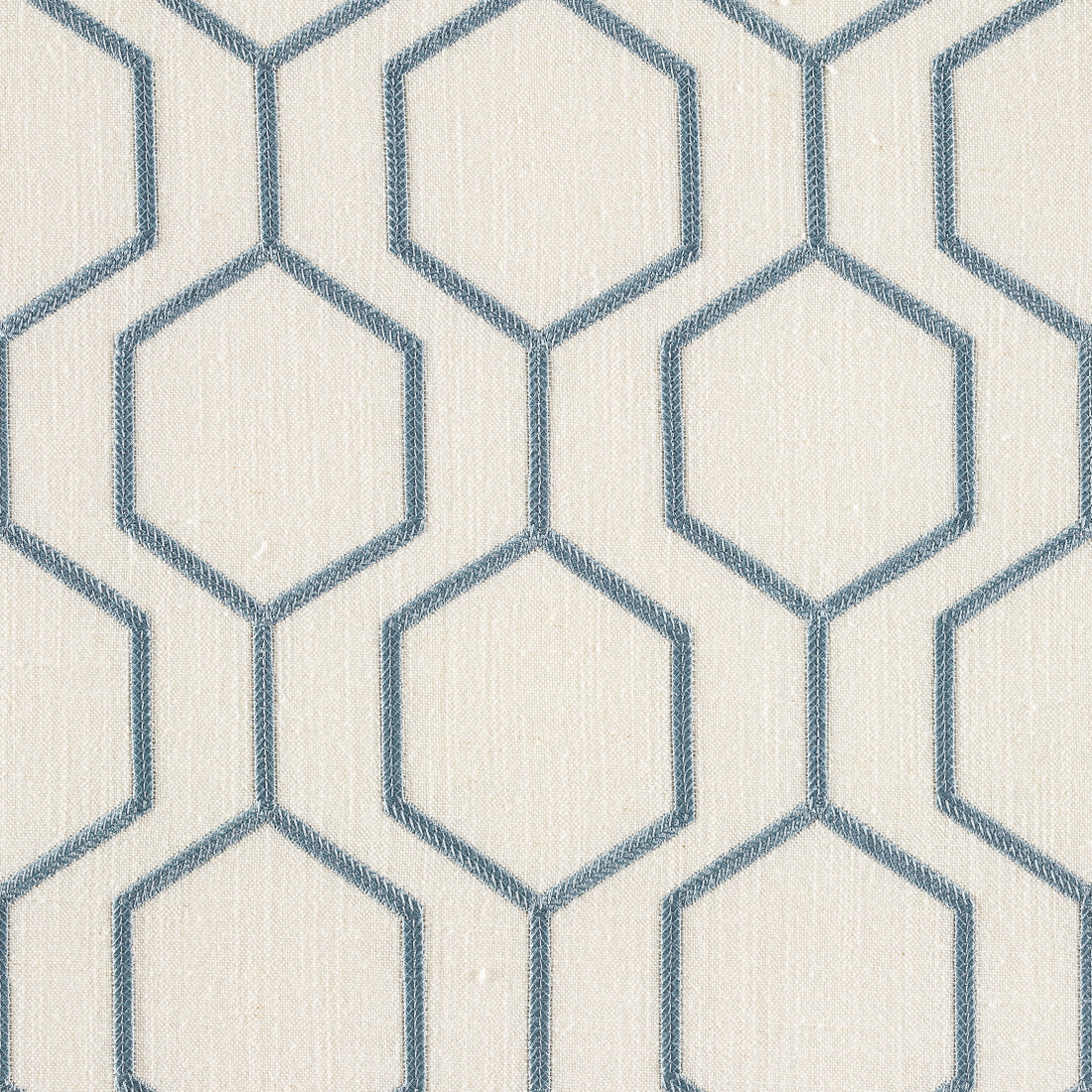 Socrates Hexagono fabric in cream color - pattern number 09525 - by Europatex in the Socrates collection