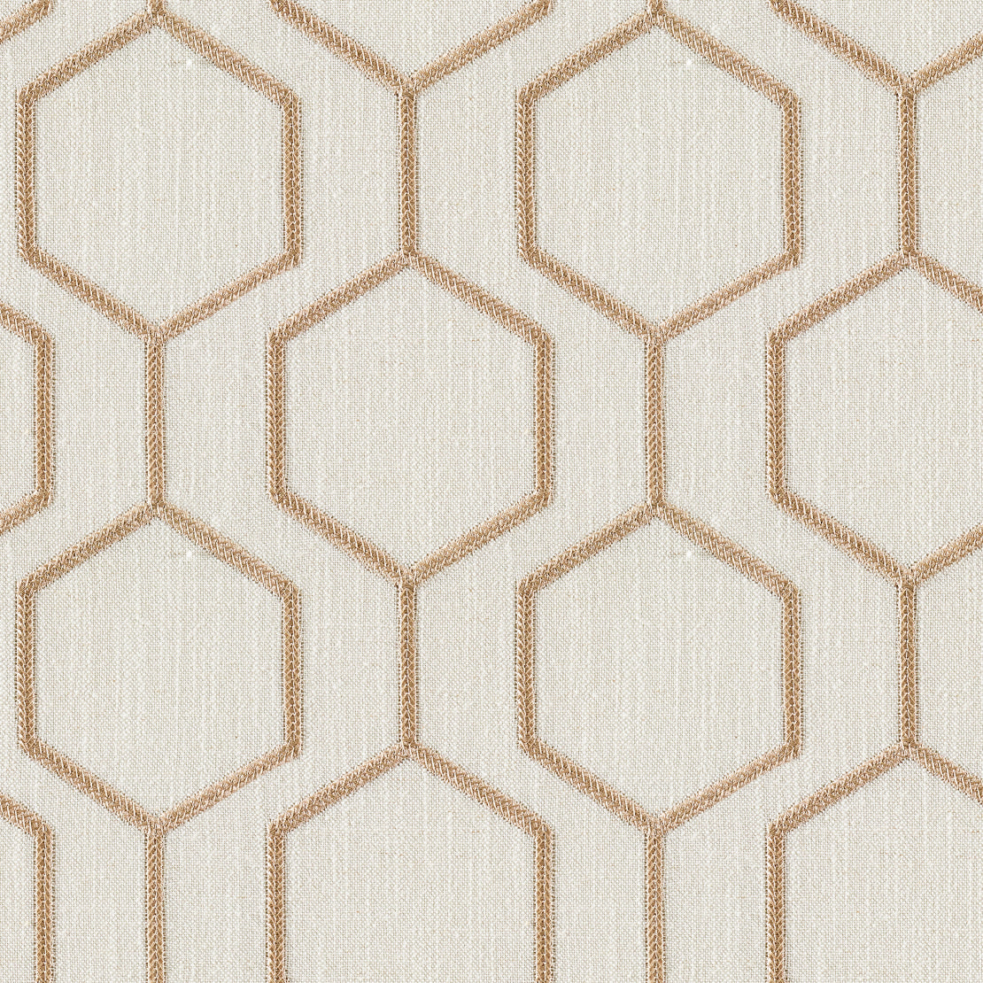 Socrates Hexagono fabric in dove color - pattern number 09526 - by Europatex in the Socrates collection