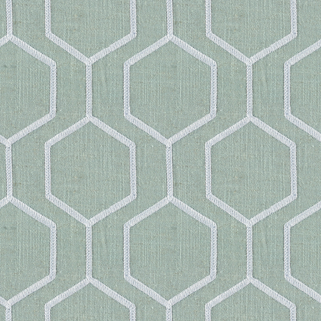 Socrates Hexagono fabric in sea pearl color - pattern number 09530 - by Europatex in the Socrates collection