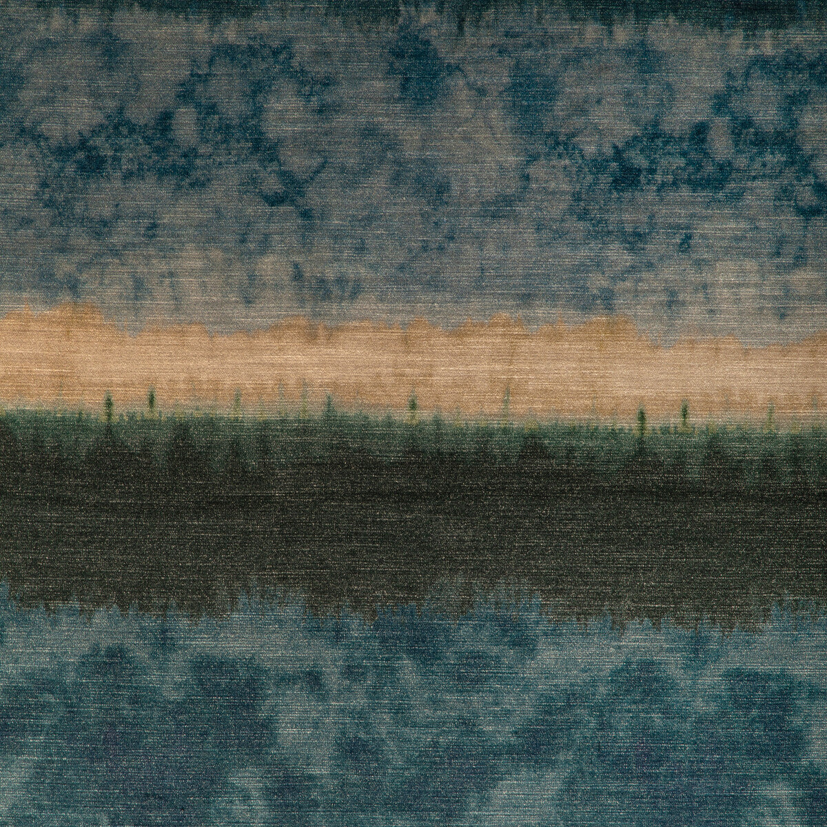 Izumo fabric in aegean color - pattern number IZUMO.615.0 - by Kravet Couture in the Altuzarra collection