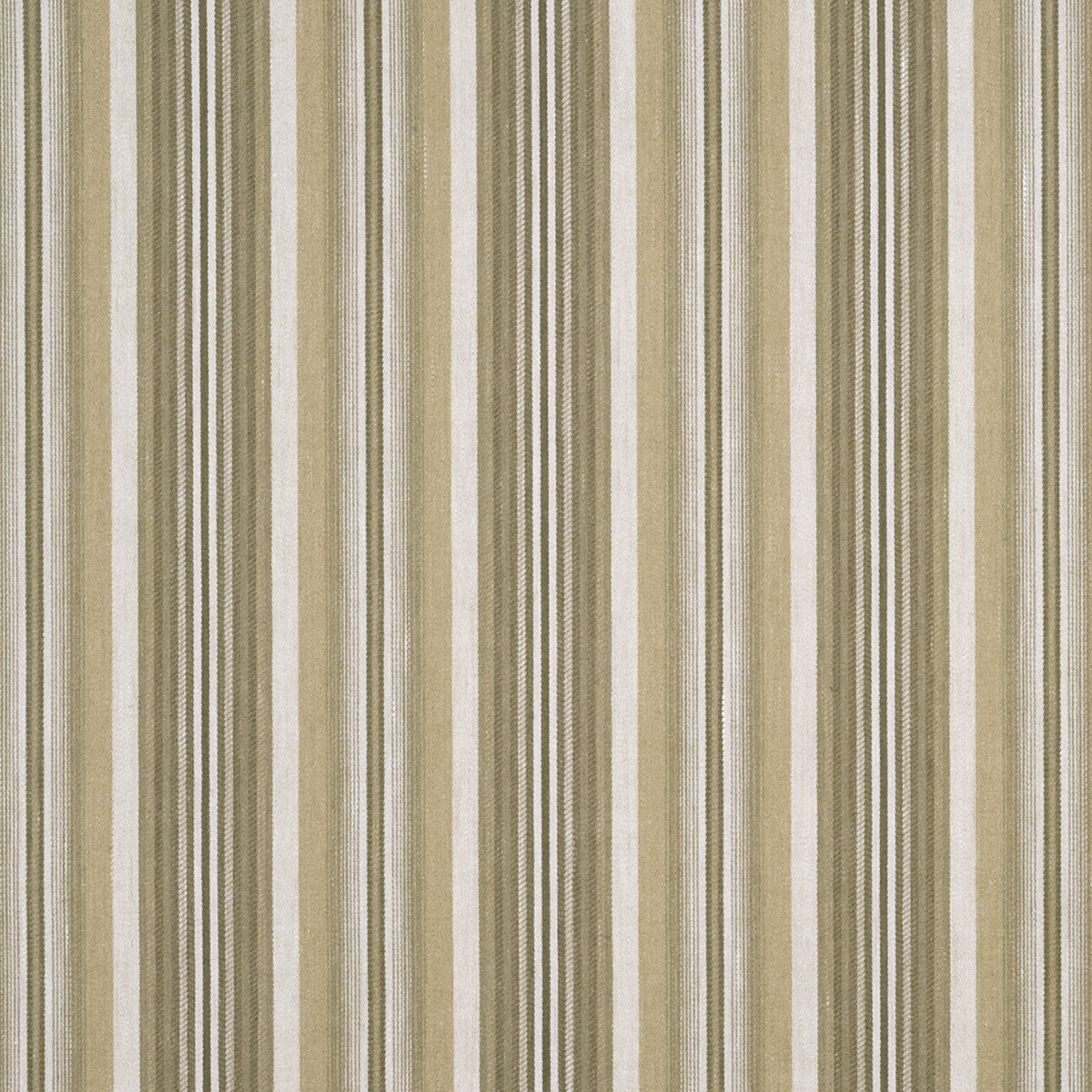 Melora Stripe fabric in linen/taupe color - pattern J0503.110.0 - by G P &amp; J Baker in the Lismore Weaves collection