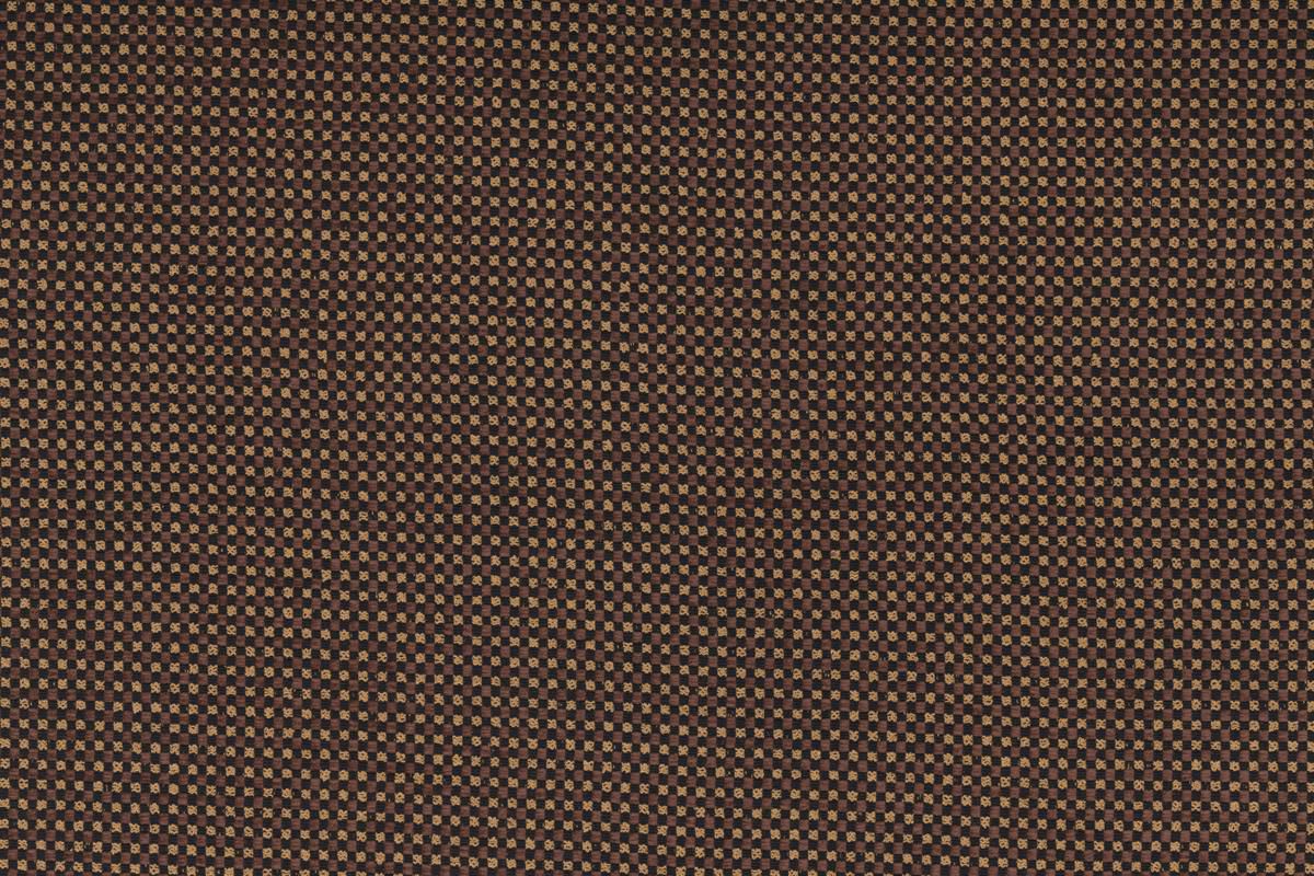 Eton Squares fabric in chocolate color - pattern number JC 1PL48098 - by Scalamandre in the Old World Weavers collection