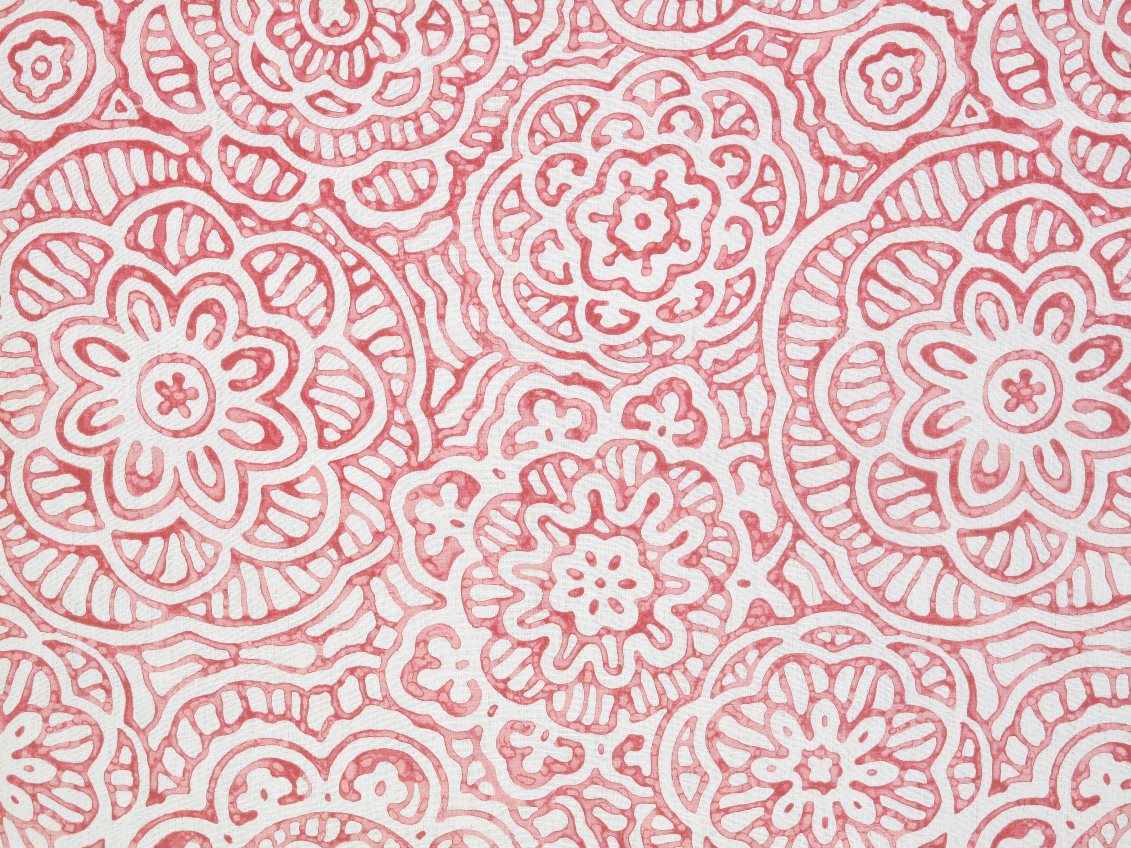 Alan fabric in coral color - pattern number JM 00011173 - by Scalamandre in the Old World Weavers collection