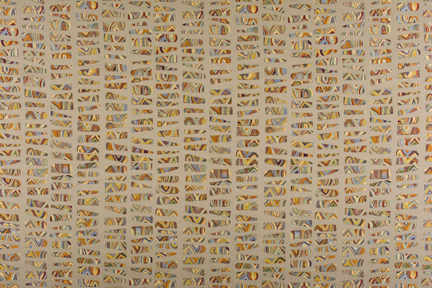 Galisteo fabric in grey multi color - pattern number JM 00027274 - by Scalamandre in the Old World Weavers collection