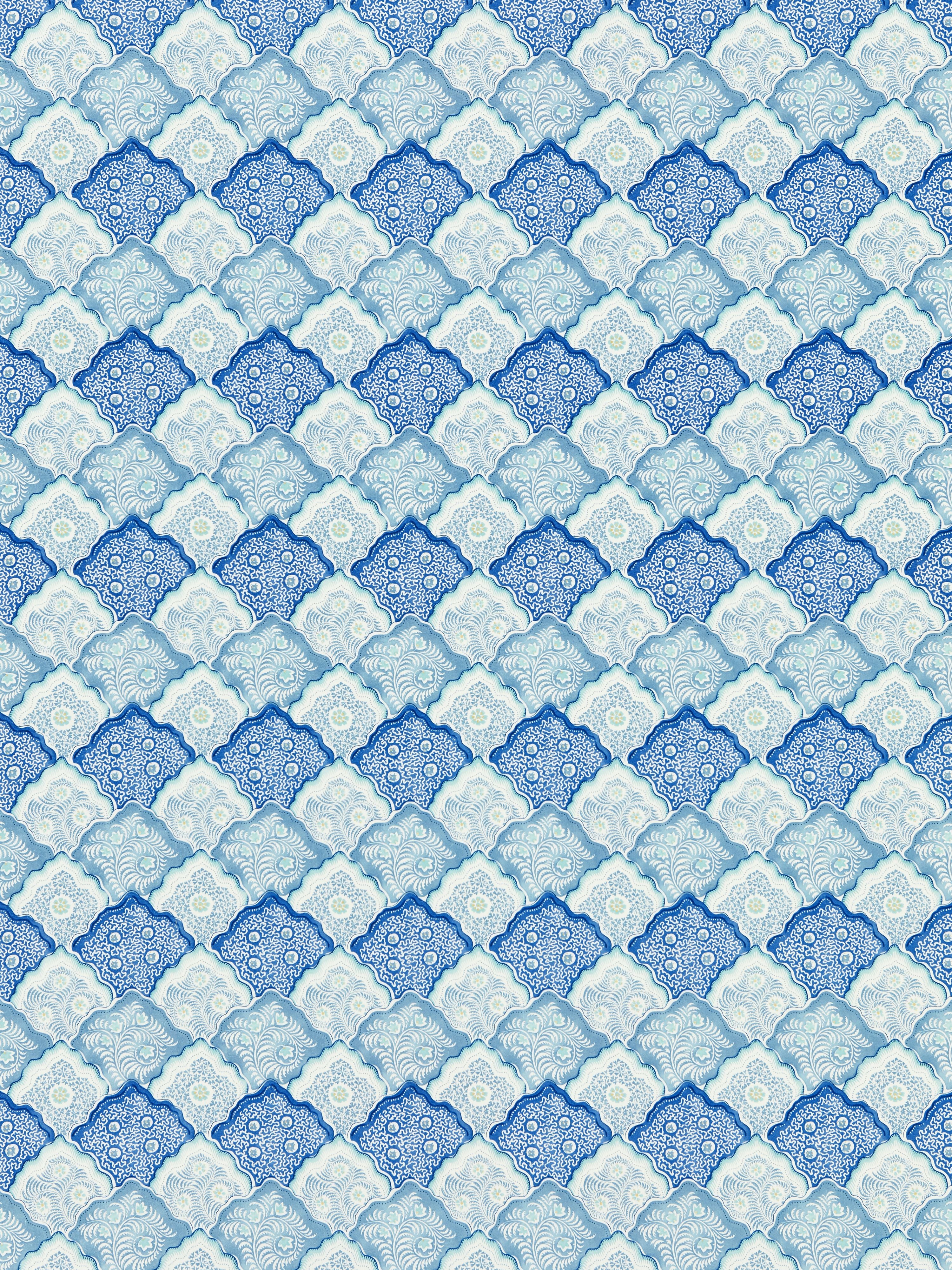 Akira fabric in porcelain blue color - pattern number JP 00034660 - by Scalamandre in the Old World Weavers collection