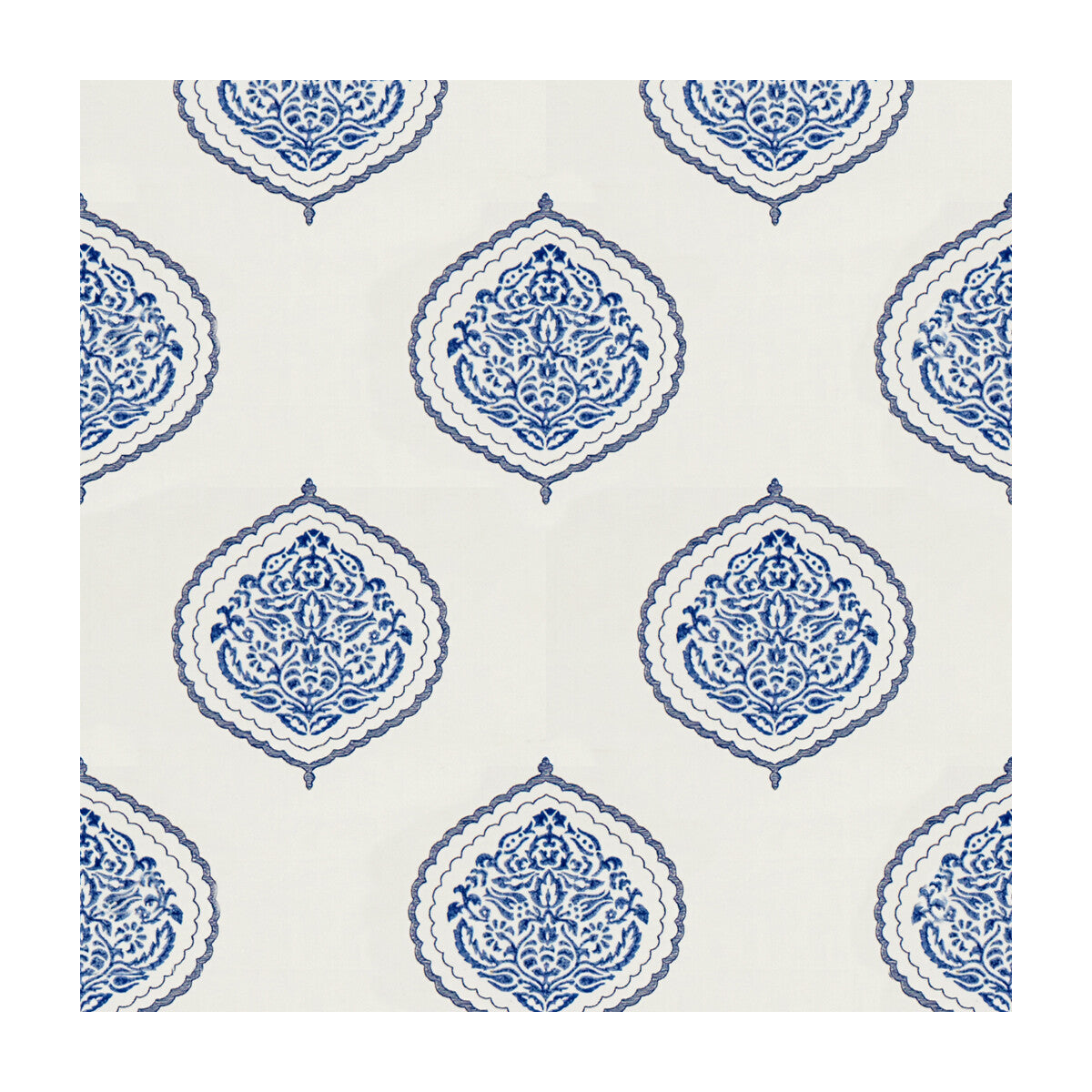 Kasara fabric in indigo color - pattern KASARA.50.0 - by Kravet Design in the Constantinople collection