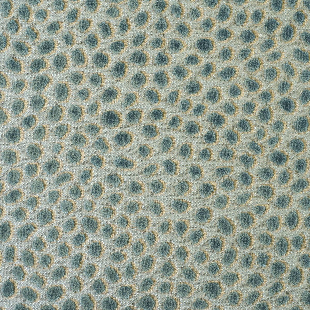 Cosma fabric in teal/aqua color - pattern LB50064.615.0 - by Baker Lifestyle in the Foxwood collection