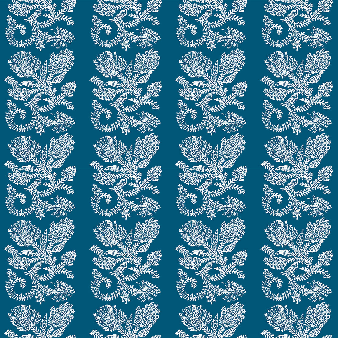 Camino fabric in azul color - pattern LCT1026.002.0 - by Gaston y Daniela in the Lorenzo Castillo V collection