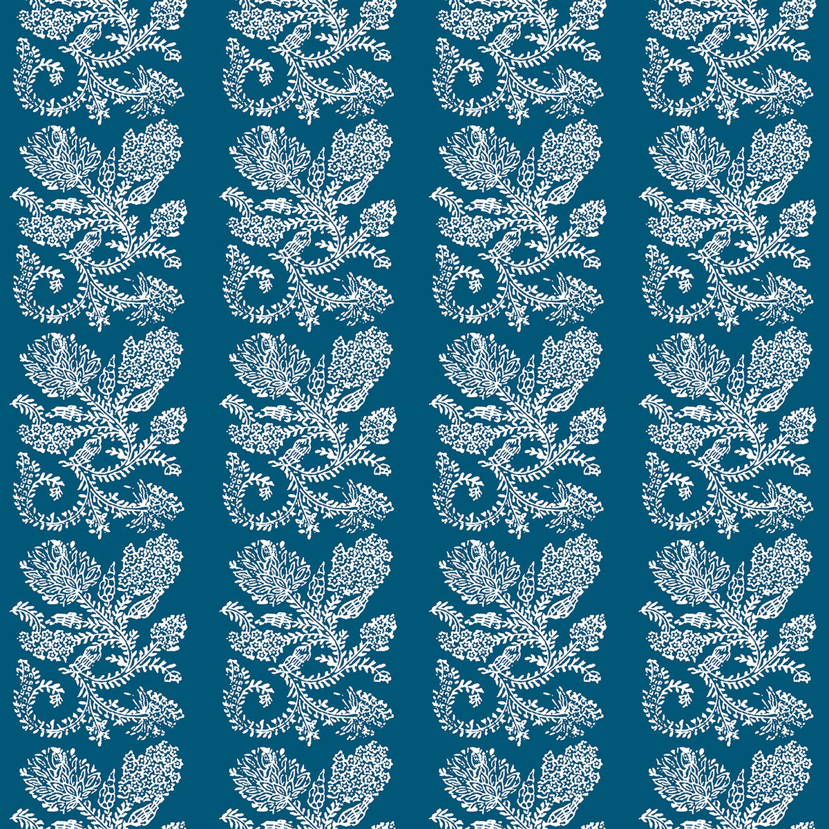 Camino fabric in azul color - pattern LCT1026.002.0 - by Gaston y Daniela in the Lorenzo Castillo V collection