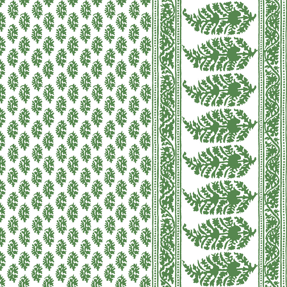 Aravaquita fabric in verde color - pattern LCT1028.001.0 - by Gaston y Daniela in the Lorenzo Castillo V collection