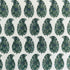 Tarsila fabric in verde/azul color - pattern LCT1029.002.0 - by Gaston y Daniela in the Lorenzo Castillo V collection