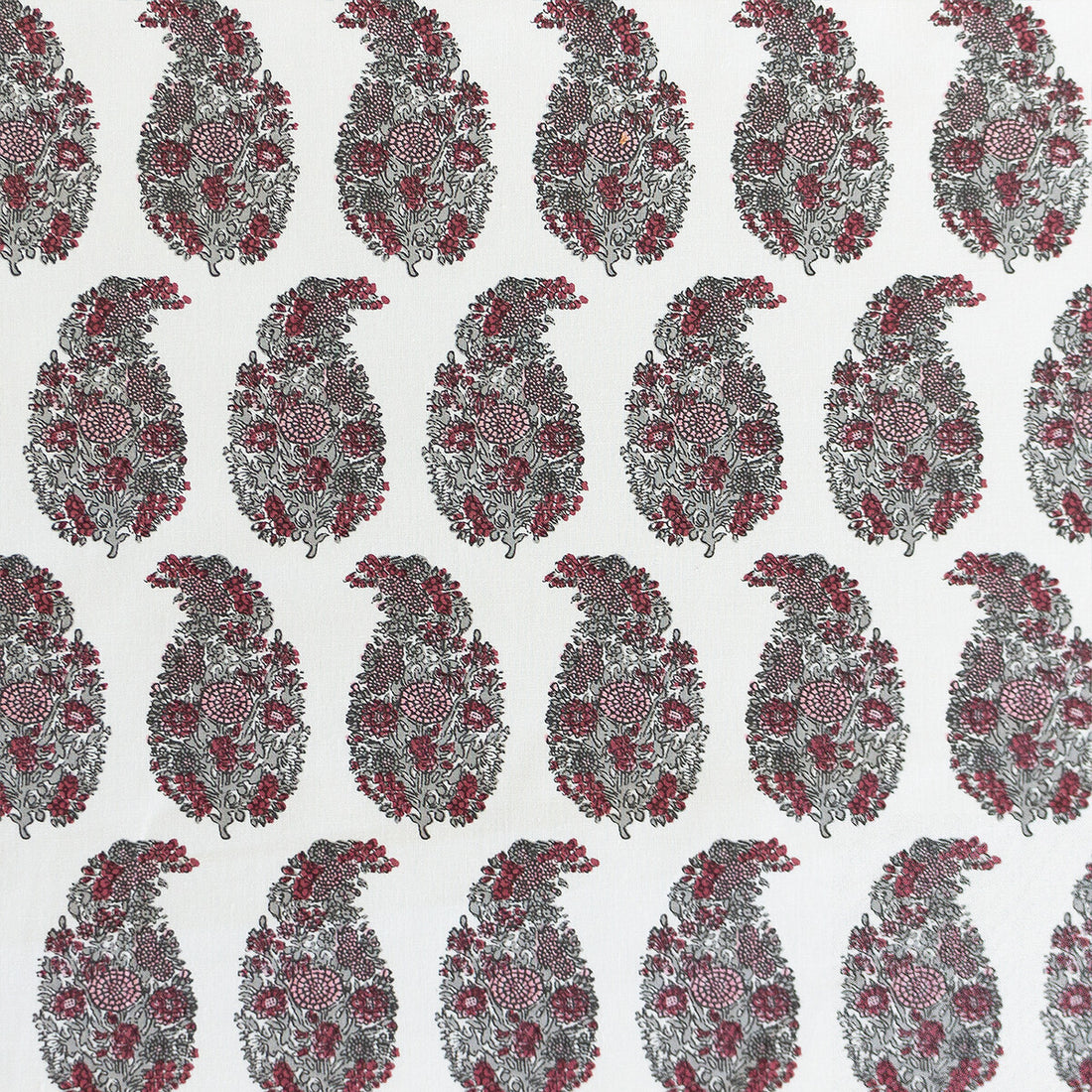 Tarsila fabric in rosa/berenjena color - pattern LCT1029.004.0 - by Gaston y Daniela in the Lorenzo Castillo V collection