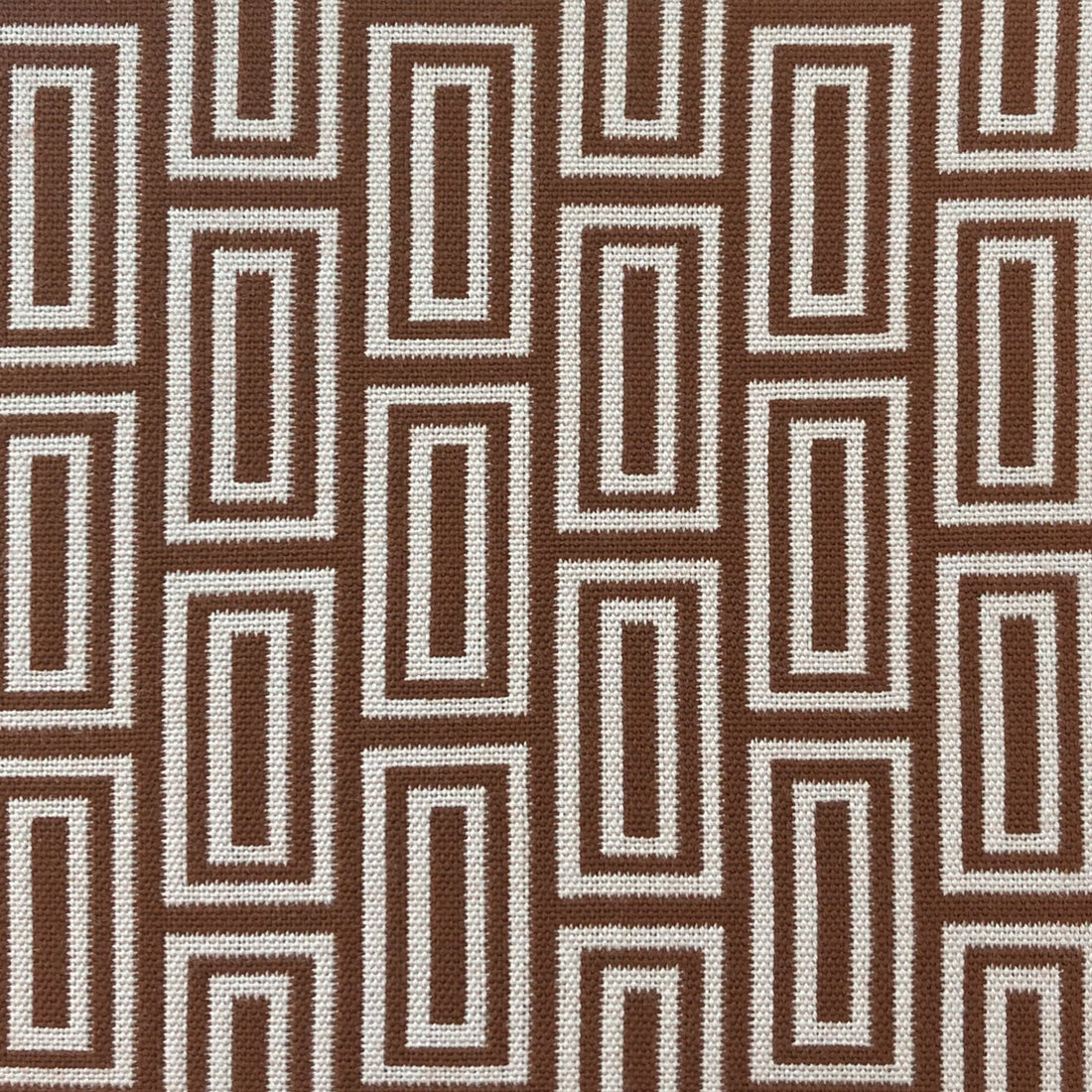 Caleb fabric in tabaco color - pattern LCT1056.001.0 - by Gaston y Daniela in the Lorenzo Castillo VI collection