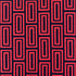 Caleb fabric in rojo/navy color - pattern LCT1056.005.0 - by Gaston y Daniela in the Lorenzo Castillo VI collection