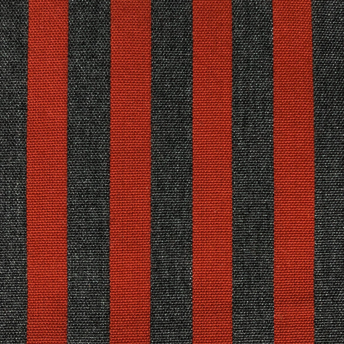 Benjamin fabric in gris/rojo color - pattern LCT1057.002.0 - by Gaston y Daniela in the Lorenzo Castillo VI collection