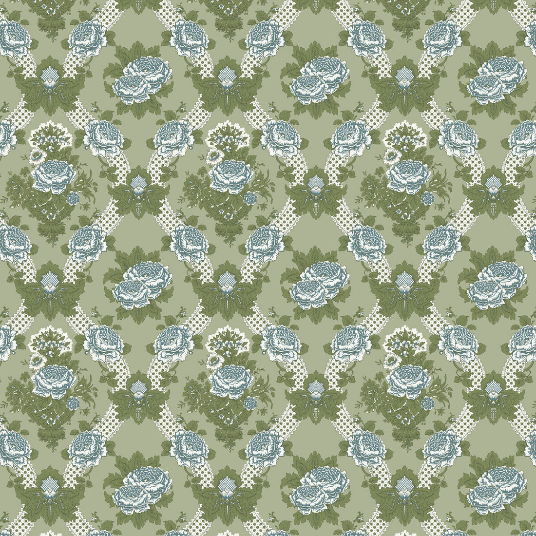Aranchina fabric in verde color - pattern LCT1058.002.0 - by Gaston y Daniela in the Lorenzo Castillo VI collection