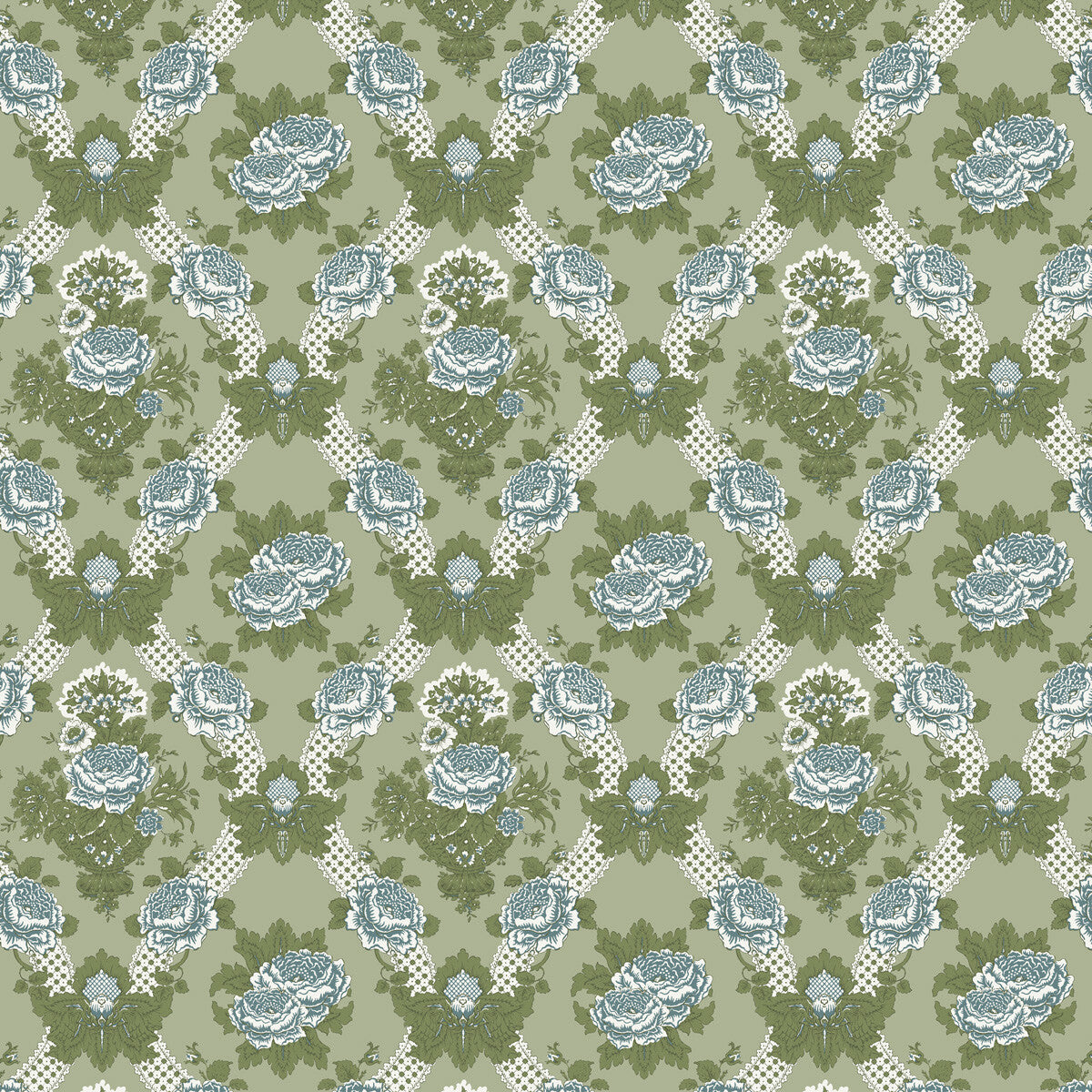 Aranchina fabric in verde color - pattern LCT1058.002.0 - by Gaston y Daniela in the Lorenzo Castillo VI collection