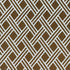 Dorcas fabric in marron color - pattern LCT1060.003.0 - by Gaston y Daniela in the Lorenzo Castillo VI collection