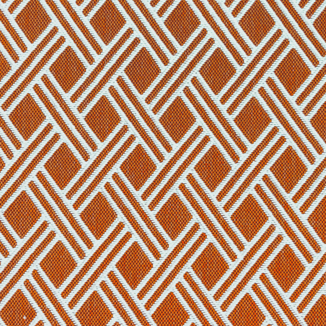 Dorcas fabric in teja color - pattern LCT1060.004.0 - by Gaston y Daniela in the Lorenzo Castillo VI collection