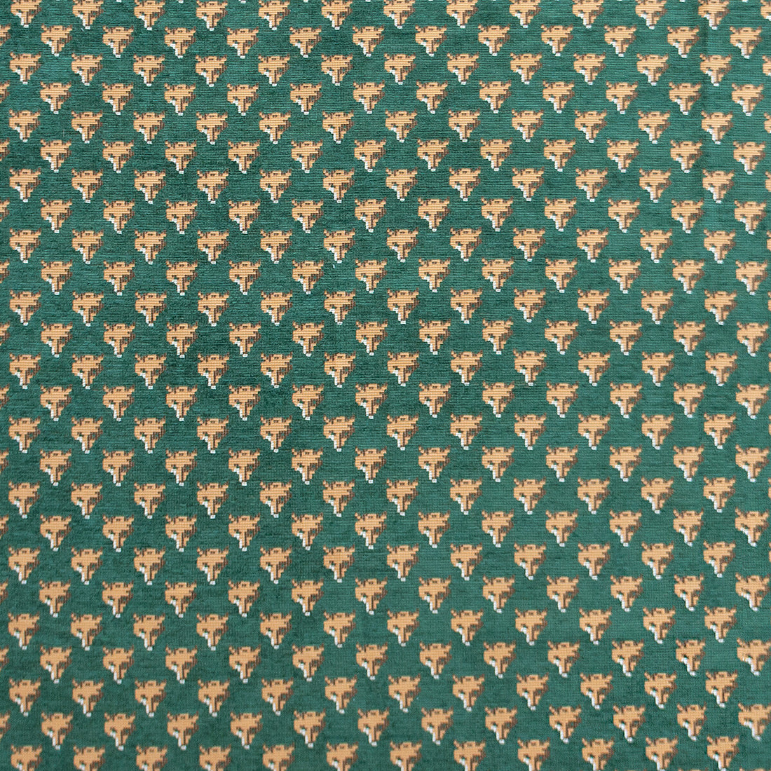 Raposu fabric in verde color - pattern LCT1077.002.0 - by Gaston y Daniela in the Lorenzo Castillo VII The Rectory collection