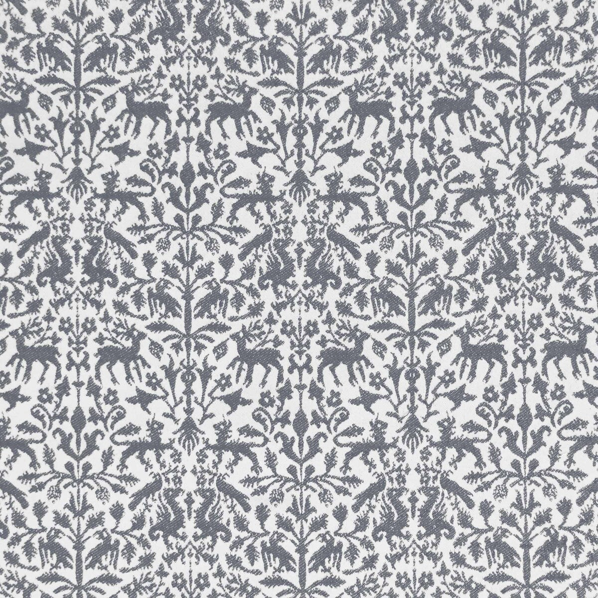 Augusta Emerita fabric in gris color - pattern LCT1112.004.0 - by Gaston y Daniela in the Lorenzo Castillo IX Hesperia collection