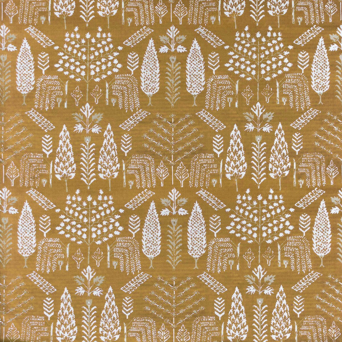 Octubre fabric in ocre color - pattern number LCT1134.004.0 - by Gaston y Daniela in the Lorenzo Castillo X collection