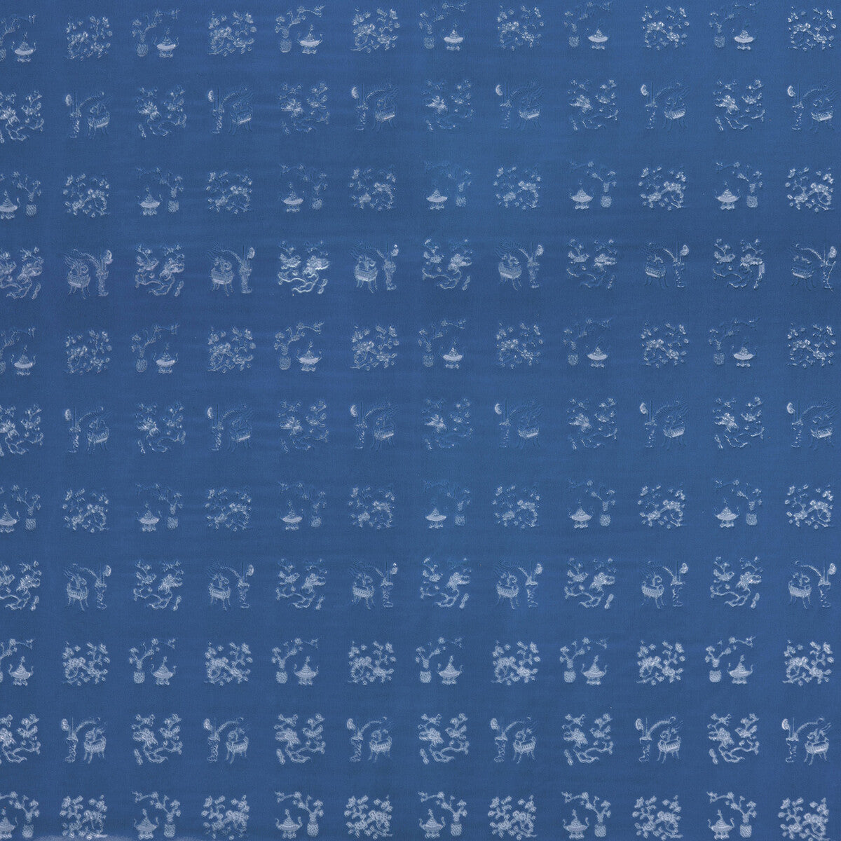 Neon fabric in azul color - pattern number LCT1139.001.0 - by Gaston y Daniela in the Lorenzo Castillo X collection