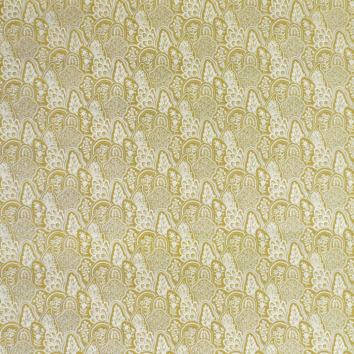 Jota fabric in amarillo color - pattern number LCT1150.001.0 - by Gaston y Daniela in the Lorenzo Castillo X collection