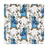 Chien fabric in blanco/azul color - pattern LCT5372.002.0 - by Gaston y Daniela in the Lorenzo Castillo III collection