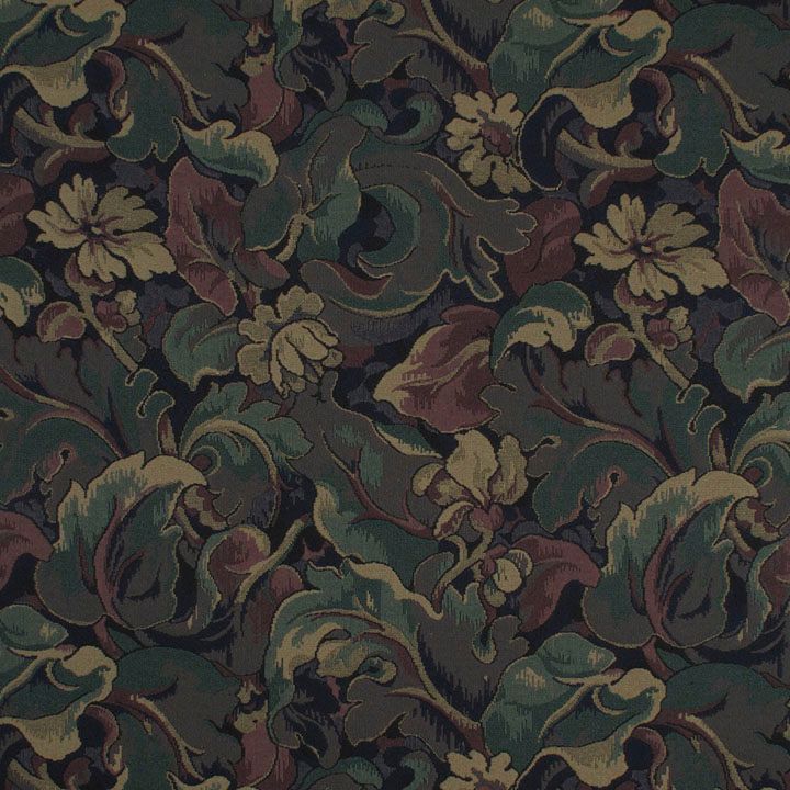 Zagreb Tapestry fabric in green prune blue color - pattern number LE 00011762 - by Scalamandre in the Old World Weavers collection