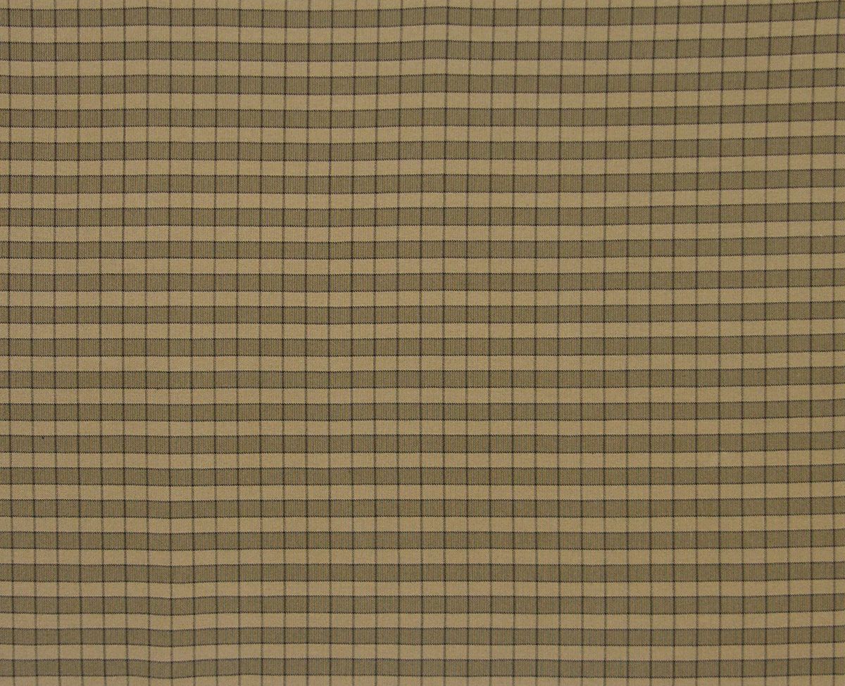 Oxford Check fabric in tan black color - pattern number LE 00031258 - by Scalamandre in the Old World Weavers collection