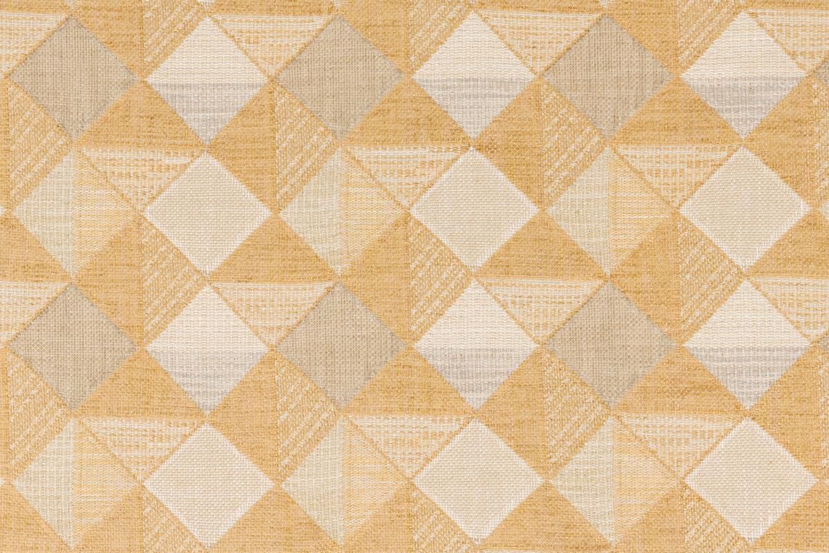 Calabash fabric in golden straw color - pattern number LU 00020001 - by Scalamandre in the Old World Weavers collection